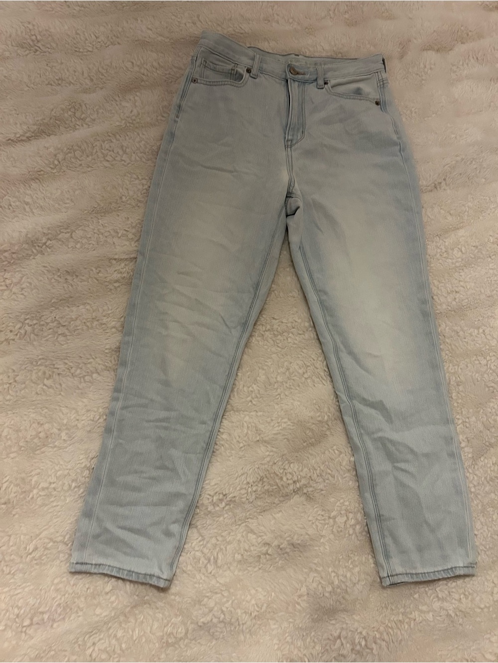 American Eagle Outfitters Light Blue Mom Jeans